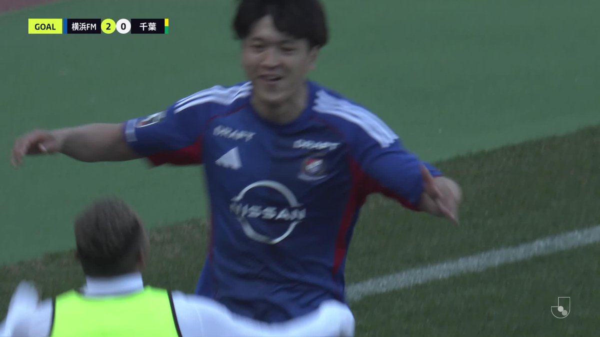 左足一閃！谷村海那が大きな追加点💪 🎦 ゴール動画 🏆 明治安田Ｊ１百年構想リーグ 地域リーグラウンド 第6節 🆚 横浜FMvs千葉 🔢 2-0 ⌚️ 74分 ⚽️ 谷村 海那（横浜FM） #Ｊリーグ