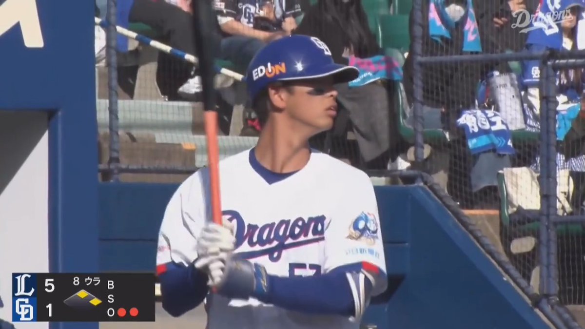 ⚾️#ファーム・リーグ 🌸#開幕戦 中日 ドラ6⃣ルーキーの #花田旭 選手の豪快な1発🎇 1点差に迫る🔥 #プロ野球 #dragons #seibulions #イージースポーツ にて 今年もファーム・リーグを徹底配信⚡️