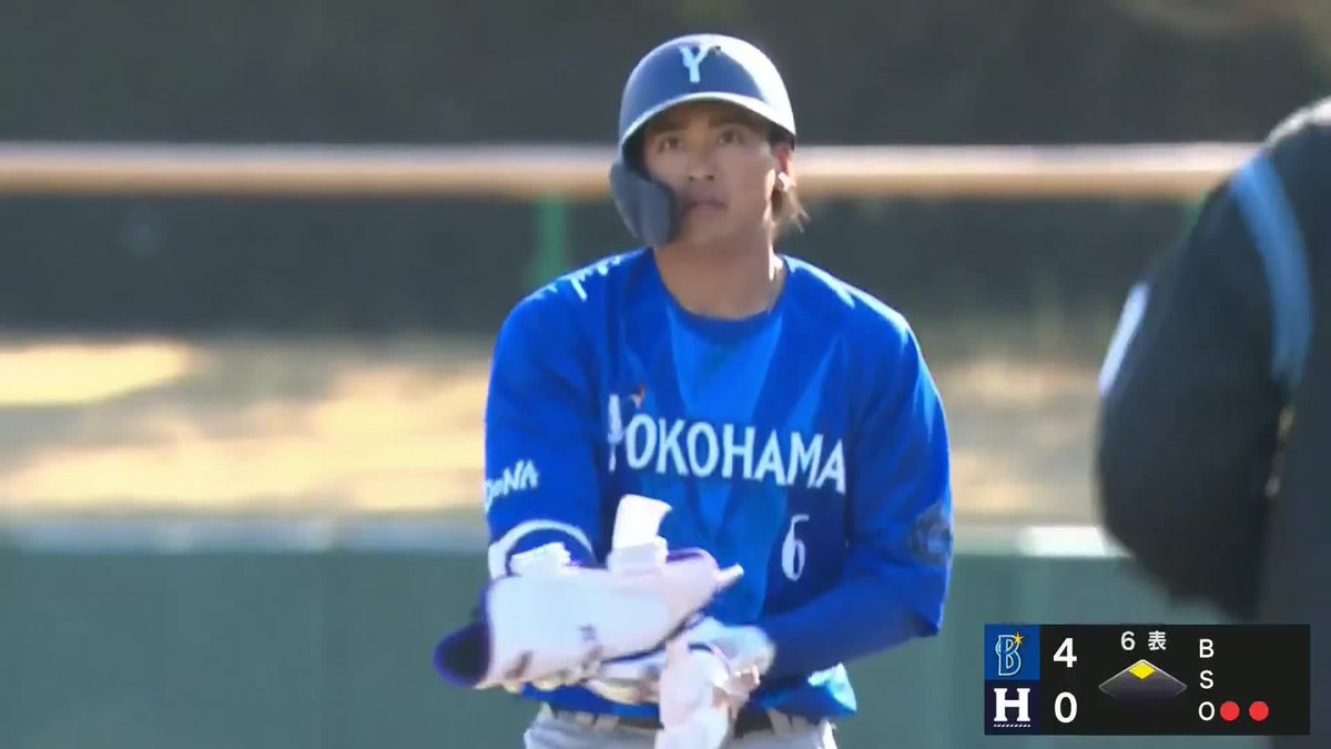 鋭く振り抜いた 森敬斗 2点タイムリー ファーム開幕戦でマルチ安打 ⚾️ハヤテ×DeNA(ファーム) #baystars #だったらDAZN DAZNならキャンプ・オープン戦も見られる📱 ✔ 月々2,300円(年間プラン・月々払い) ✔ 初月無料キャンペーン中(〜4/19まで) ▶ 視聴はこちら