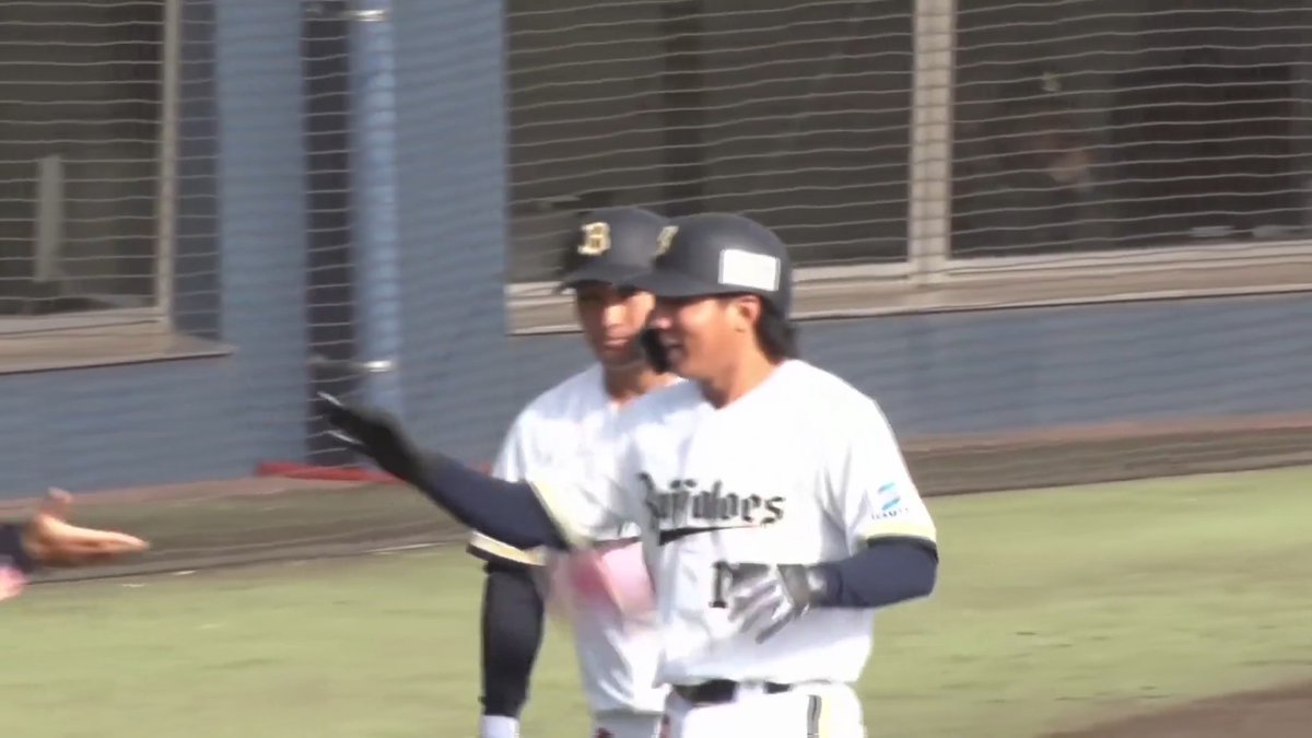 【ファーム】 開幕戦劇的勝利👏 オリックス 野口智哉 選手がサヨナラ打を放つ‼️ 👇ライブ配信はこちら