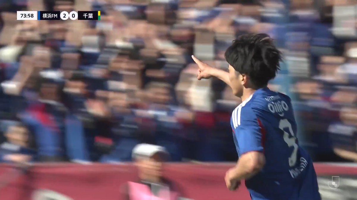 / 俺たちのヒーローが決めた🔥 \ #山根陸 選手がボール奪取し、ラストパス⚡️ 最後は #谷村海那 選手の強烈なシュートがネットを揺らす🌊 #fmarinos|#Jリーグ