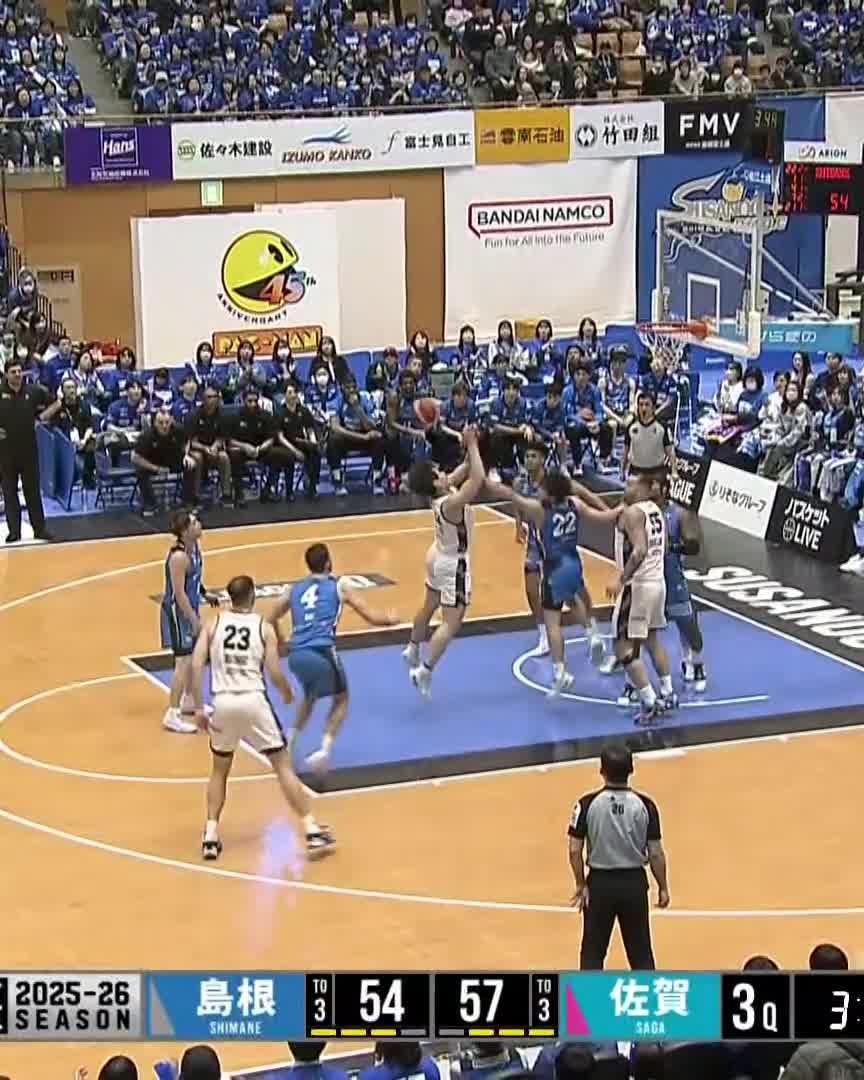 😱😱😱😱😱 🤯 #ニック・ケイ 📡配信中🏀 #島根スサノオマジック