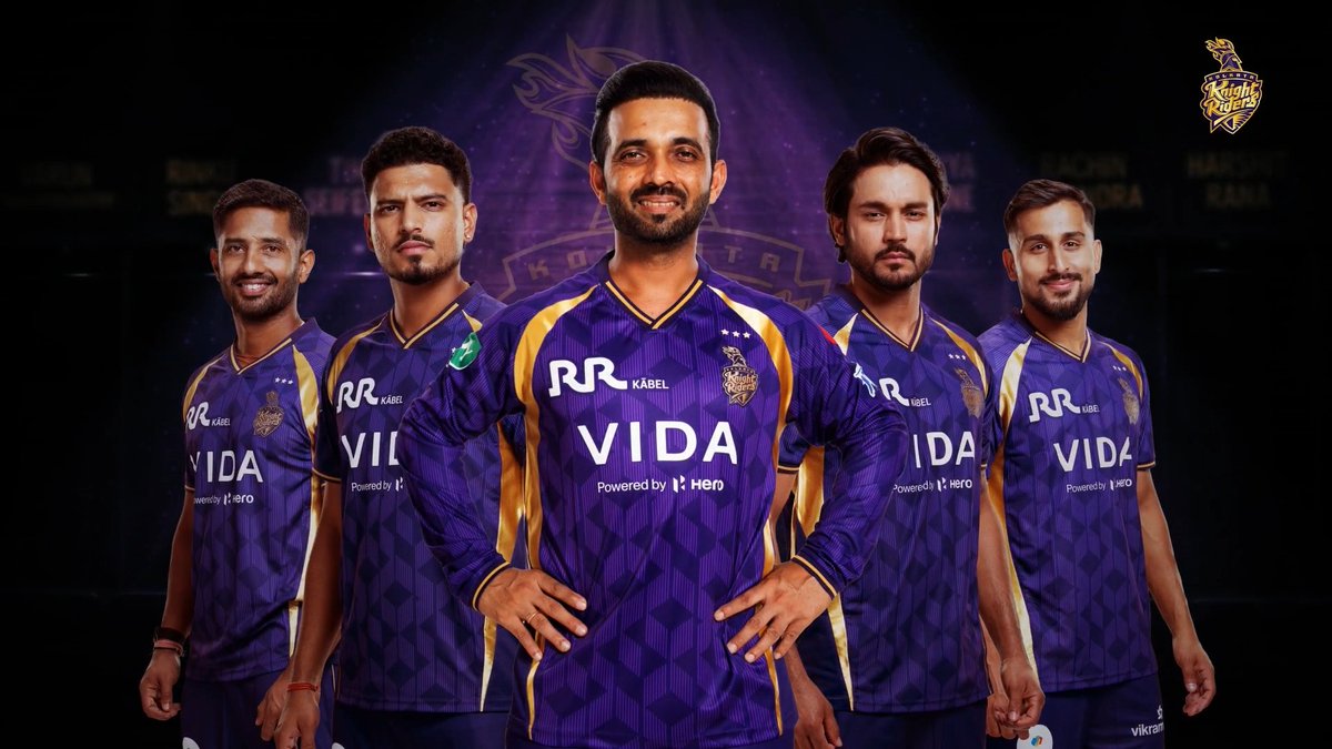 KKR JERSEY REVEAL VIDEO.