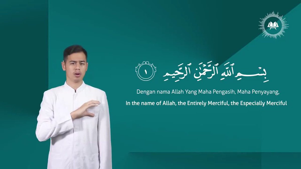 Surah Al-Fatihah in Sign Language