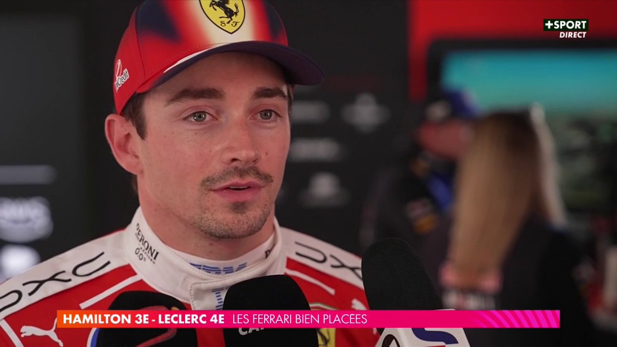 "Les voitures sont spéciales en qualifs ... je reste confiant pour la course" Leclerc se place 4e sur la grille et est confiant pour la course de demain 💪 #f1 #chinesegp