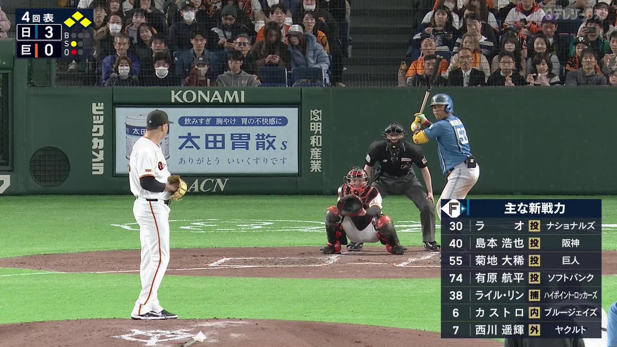 完熟バッティング🍍 なんとこの回5得点 水谷瞬が満塁ホームラン ⚾️巨人×日本ハム(オープン戦) #lovefighters #だったらDAZN DAZNならオープン戦も見られる📱 ✔ 月々2,300円(年間プラン・月々払い) ✔ 初月無料キャンペーン中(〜4/19まで) ▶ 視聴はこちら