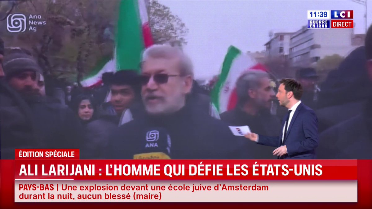 🇮🇷 Qui est Ali Larijani ? L'homme qui défie les États-Unis 📺 Les explications de Jordan Ollivier