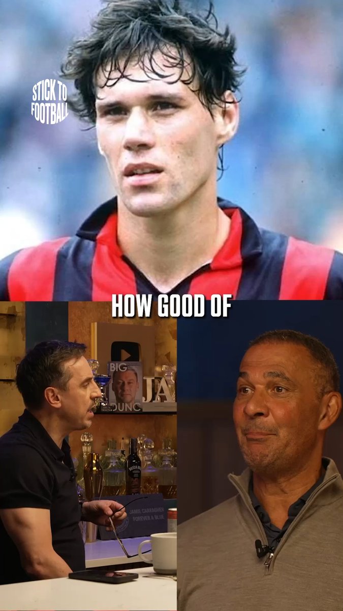 One of the greatest to ever do it. 🧡 Ruud Gullit on the magic of Marco van Basten! 🔥