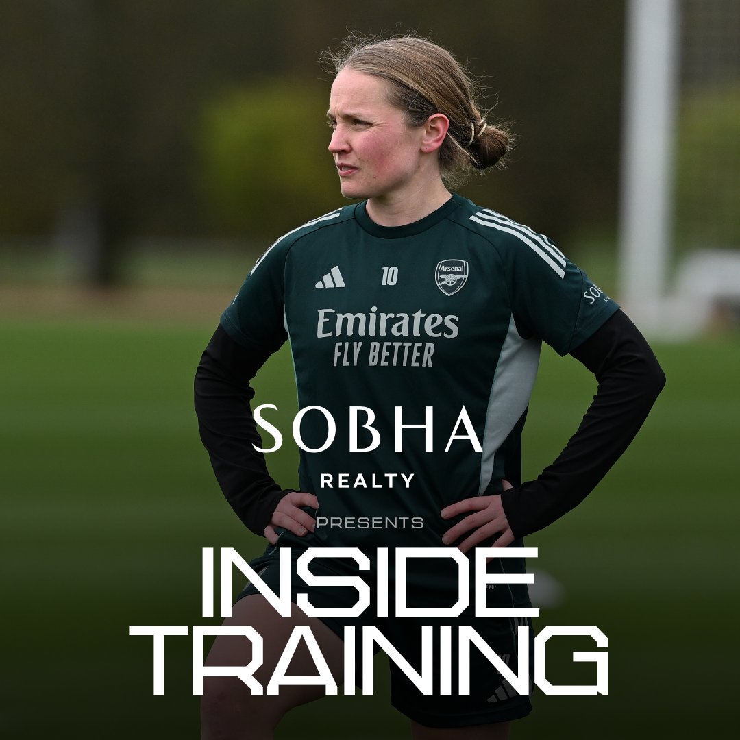 Locked in for London City Lionesses. Take a look Inside Training at Sobha Realty Training Centre 👇