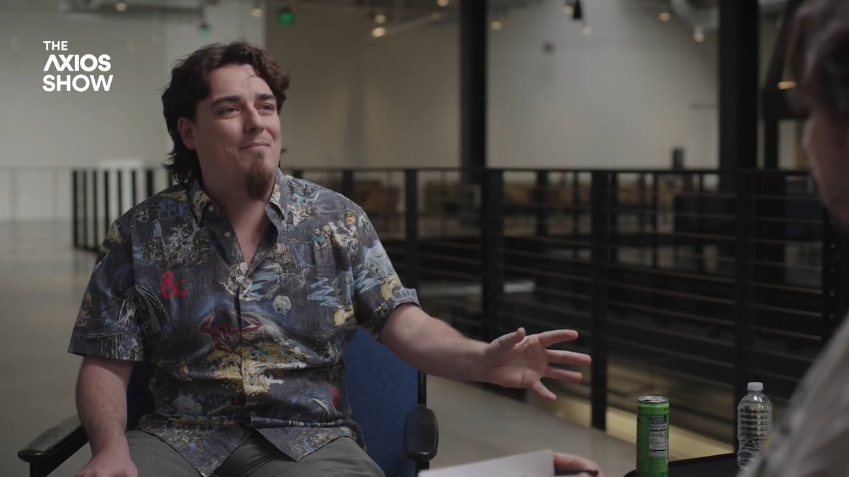 🪖 NEW on The Axios Show: Palmer Luckey, founder of defense tech company Anduril, tells Colin Demarest that the U.S. doesn’t have the stomach for a boots-on-the-ground war in Iran: “We don’t have another D-Day in us right now, and I think that’s actually a bit of a problem.”