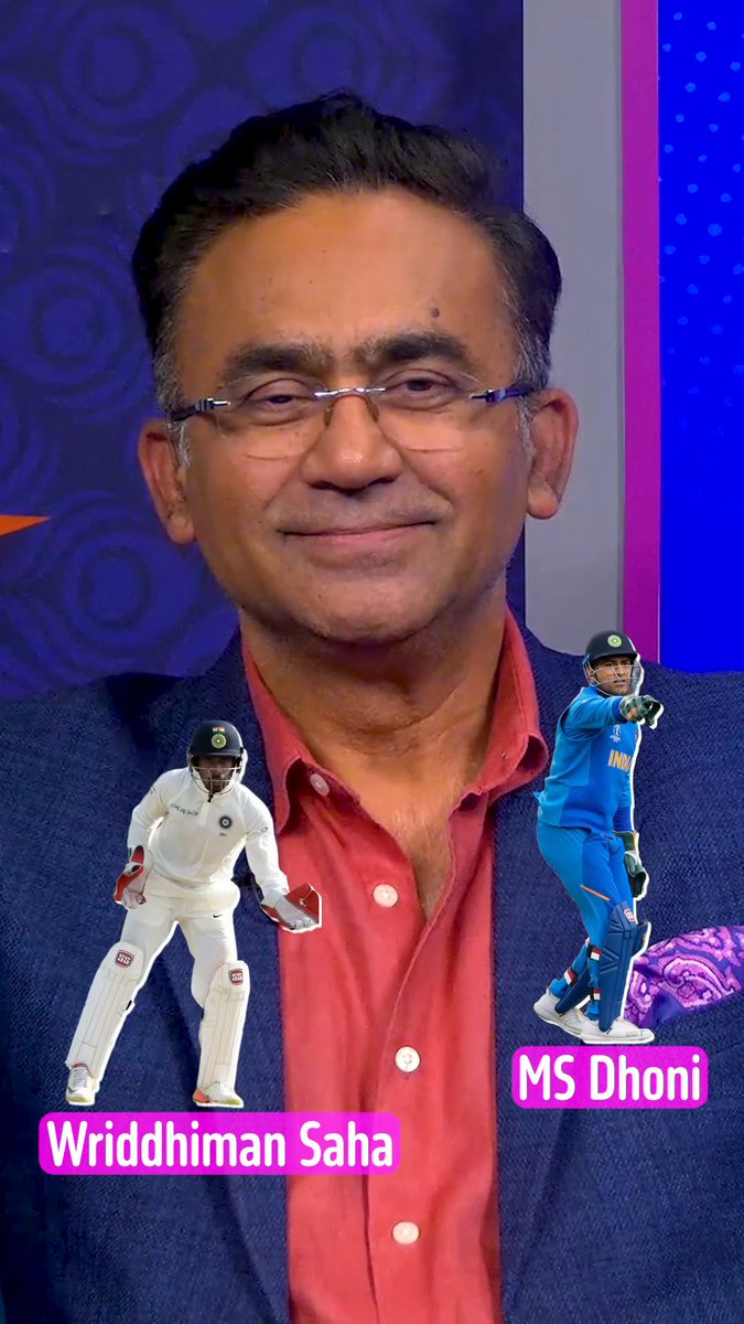 MS Dhoni or Wriddhiman Saha? Who did Saba Karim pick purely on glovework? 🤔