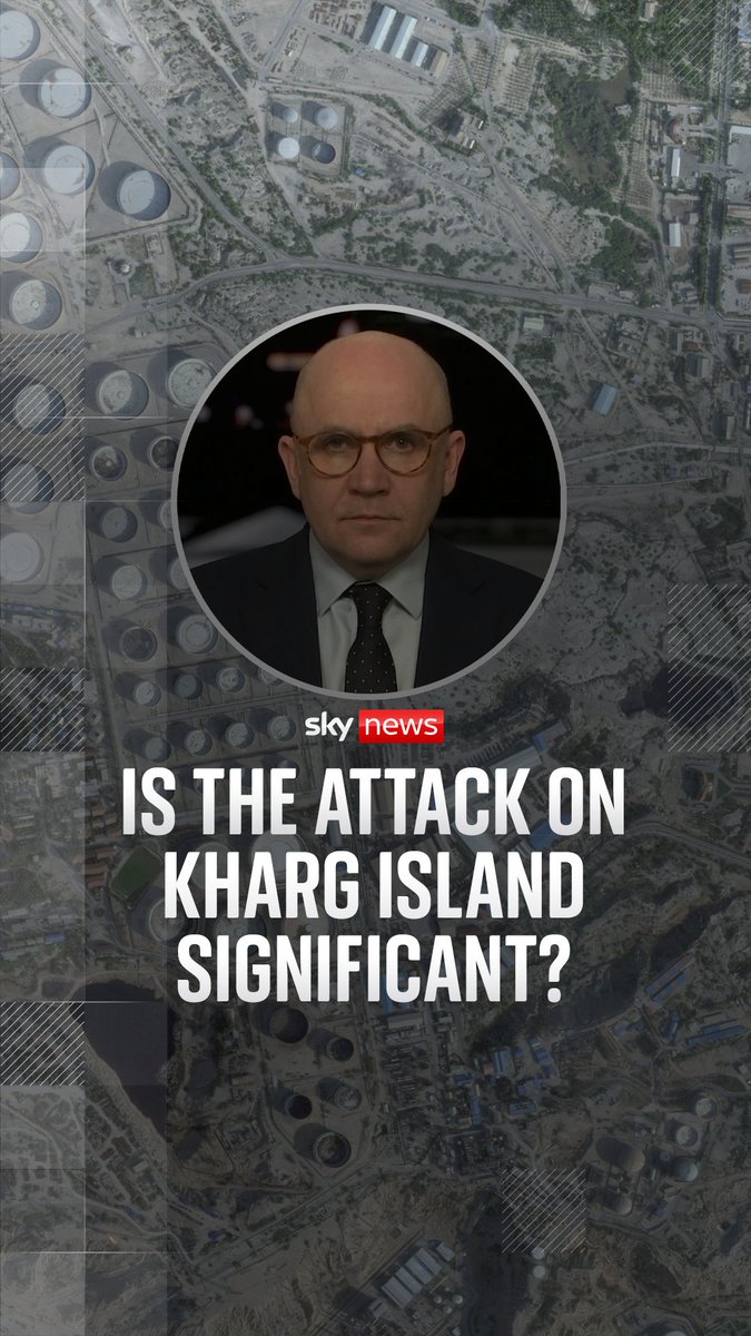 Trump says US forces have carried out "one of the most powerful bombing raids" on Kharg Island, which handles the vast majority of Iran's oil exports, as sources say an extra 5,000 American troops are being deployed to the Middle East. David Blevins |