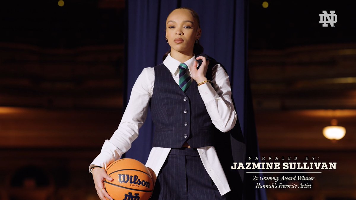 "Pressure doesn’t dim stars like Hannah Hidalgo, it reveals them." - Jazmine Sullivan Hannah Hidalgo: Complete 🔗 #GoIrish