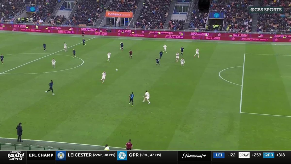 INTER STRIKE FIRST 💥 Pio Esposito with a powerful left-footed strike to fire Inter in front 🔥