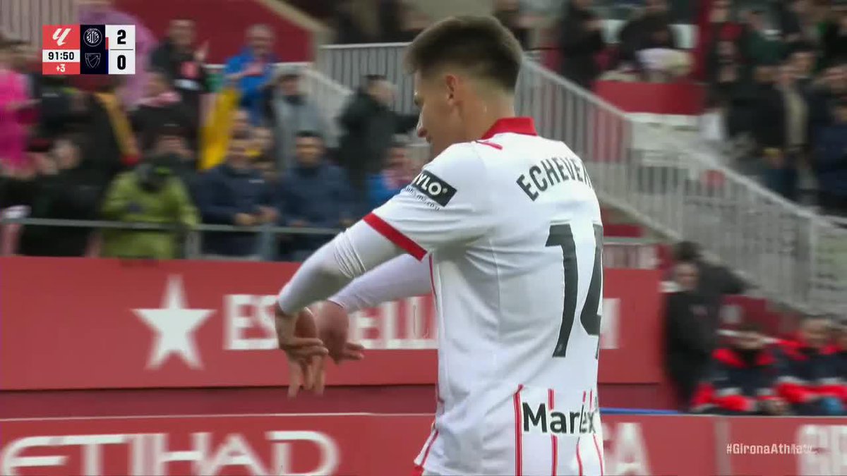 🌟🇦🇷 PRIMER GOL DEL DIABLITO ECHEVERRI EN GIRONA PARA PONER EL 3-0 VS ATHLETIC.