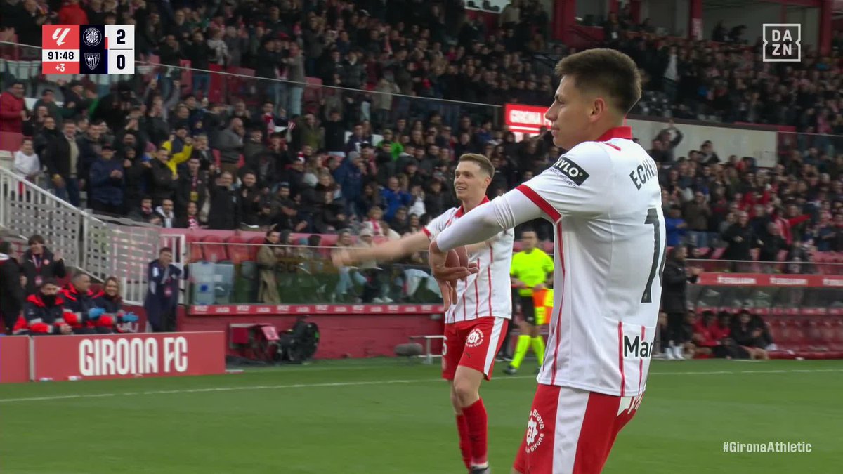 Echeverri, has encontrado tu sitio 🔥 #LALIGAenDAZN ⚽