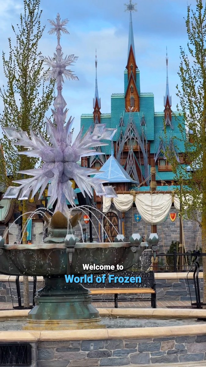 For the first time in forever, here's an inside look at the hidden details in World of Frozen at Disney Adventure World, opening March 29 at Disneyland Paris ☃️❄️