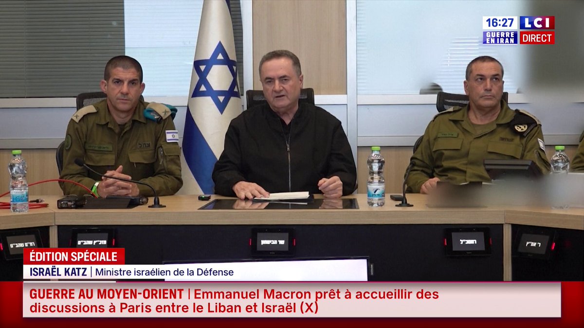 🔴 Israël : la guerre contre l'Iran entre dans "sa phase décisive" (ministre Défense) La guerre israélo-américaine contre l'Iran "s'intensifie et entre dans une phase décisive qui se poursuivra aussi longtemps que nécessaire", a affirmé samedi le ministre israélien de la Défense