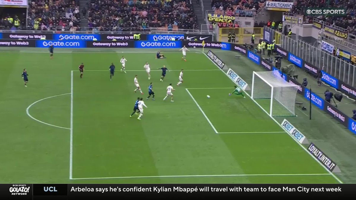 CHAOS AT THE SAN SIRO ๐ 82' Nikola Krstoviฤ levels it for Atalanta โฝ๏ธ 84' Inter manager Cristian Chivu gets a red card ๐ฅ