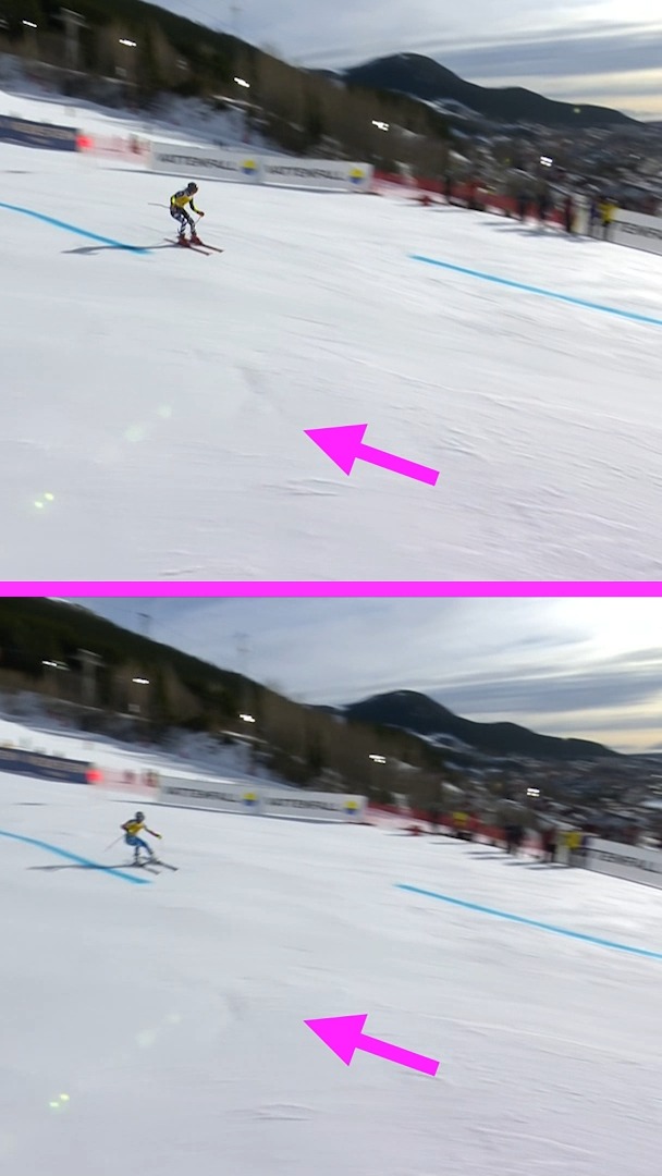 A crash at the same corner on consecutive runs! What are the odds? 😲