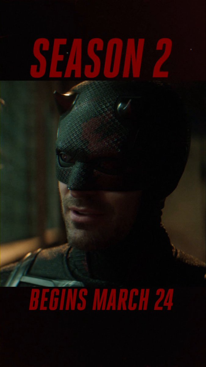 Time to make things right. Stream Marvel Television’s #DaredevilBornAgain Season 2, March 24 only on Disney+.