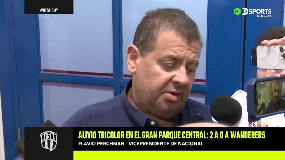 "NO SE DUDÓ EN NINGÚN MOMENTO DE LA CONTINUIDAD DE JADSON" Flavio Perchman en DSPORTS Uruguay