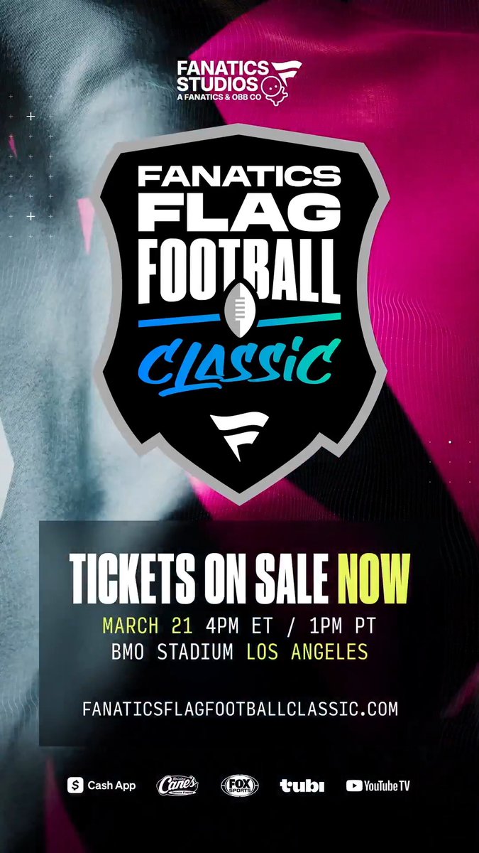 A look at the rules ahead of the @fanatics flag football classic 📝 🔗: