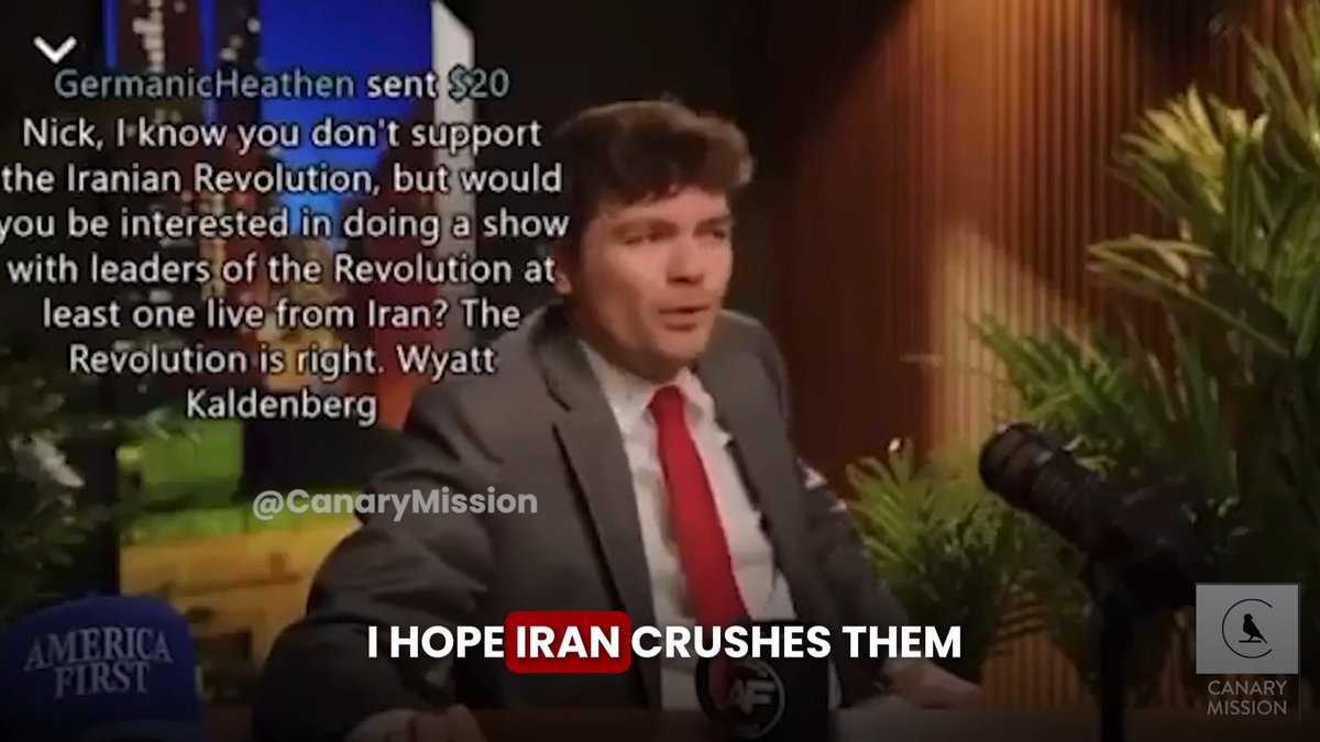 Nick Fuentes on protesters in Iran: “Fu*k those people. I hope Iran crushes them. I hope they get f*cking destroyed.”