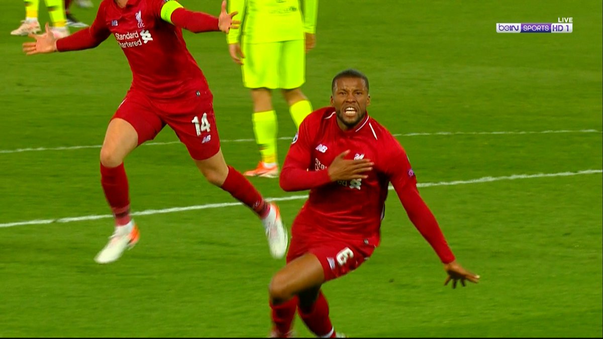 بدون محمد صلاح، بدون فيرمينو، الريمونتادا كانت بسبب يورغن كلوب والانفيلد المرعب. يوم كان للانفيلد هيبة ورهبة لكل زائر....