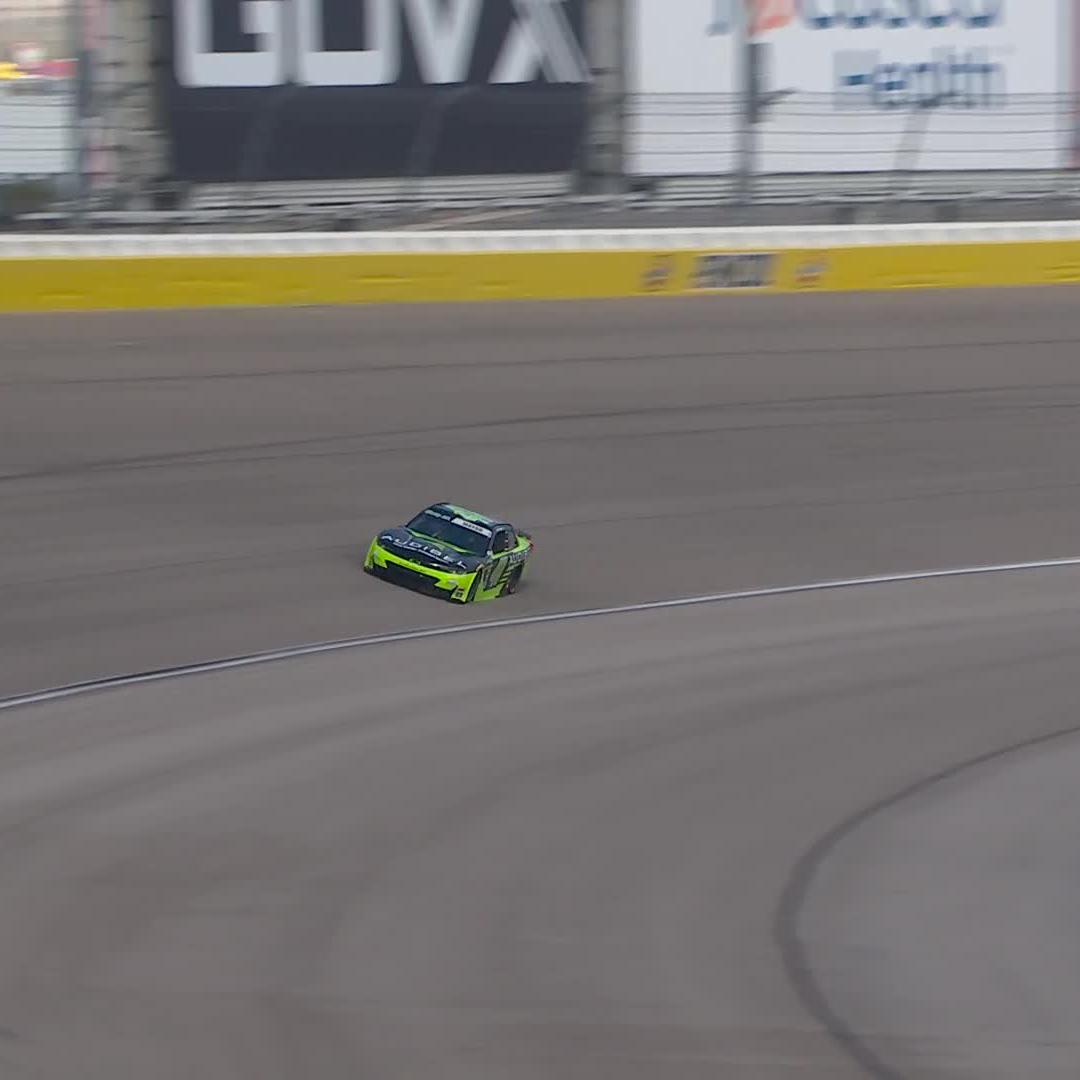 HE FELT IT IN HIS BONES! Sam Mayer wins the pole at Las Vegas Motor Speedway!