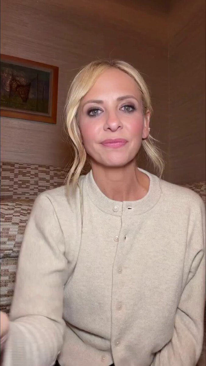 Sarah Michelle Gellar shared the news in a video to fans.