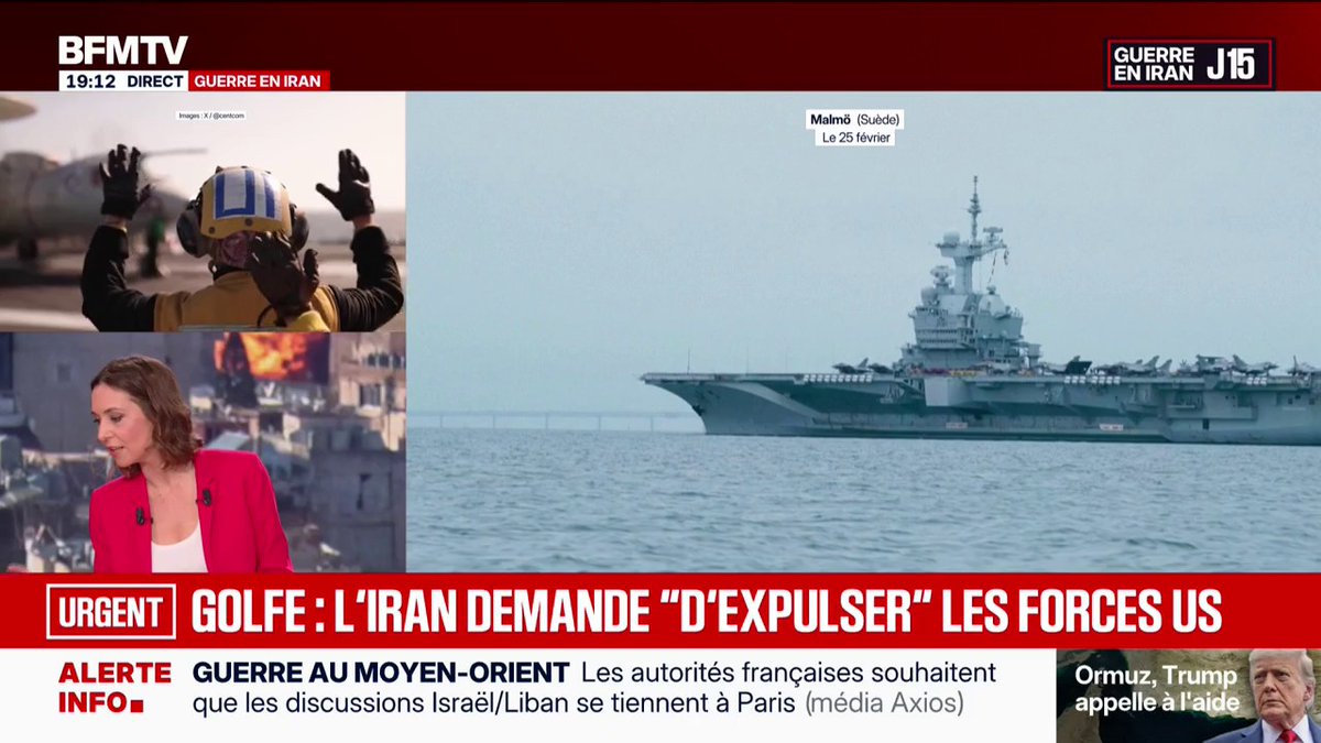 L'Iran appelle ses voisins à "expulser" les forces américaines du Moyen-Orient