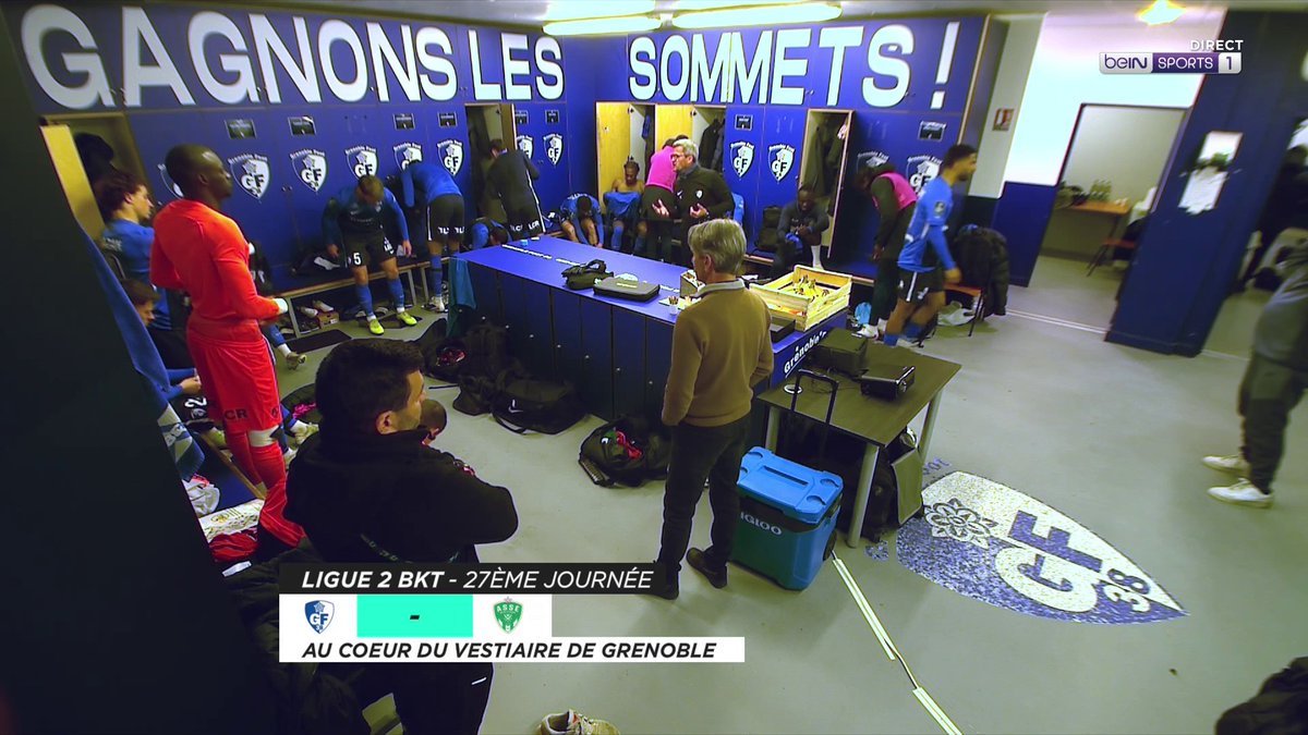 Le DISCOURS de Franck Rizzetto avant #GF38ASSE ! 🗣💙🤍 🎥 beIN SPORTS