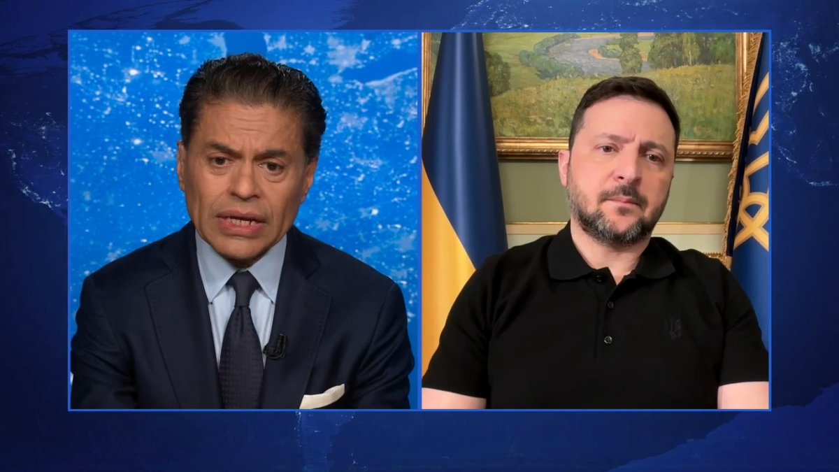 BREAKING: President Zelensky says Ukrainian intelligence shows Russia is helping Iran target U.S. assets in the Middle East.