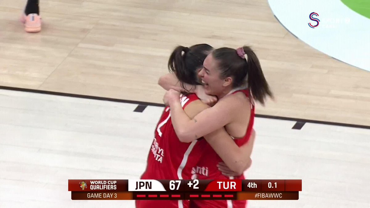 Potanın Perileri, Dünya Kupası yolundaki üçüncü sınavında Japonya'yı 75-67 mağlup ederek 2. galibiyetini aldı! 🇹🇷