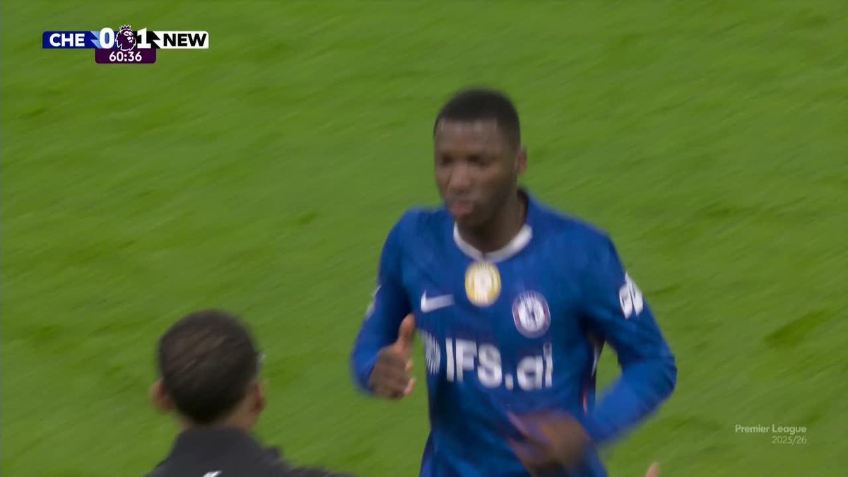Moisés Caicedo fue reemplazado en el partido del Chelsea ante Newcastle por la Premier League.