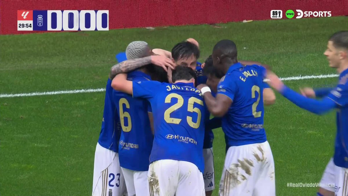 🇦🇷👏 OTRA ASISTENCIA DE THIAGO FERNÁNDEZ EN REAL OVIEDO, ESTA VEZ VS. VALENCIA.