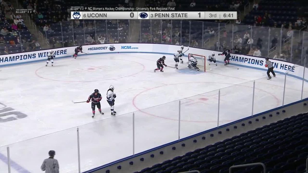 Tessa says thank you very much and doubles the lead! #WeAre #HockeyValley