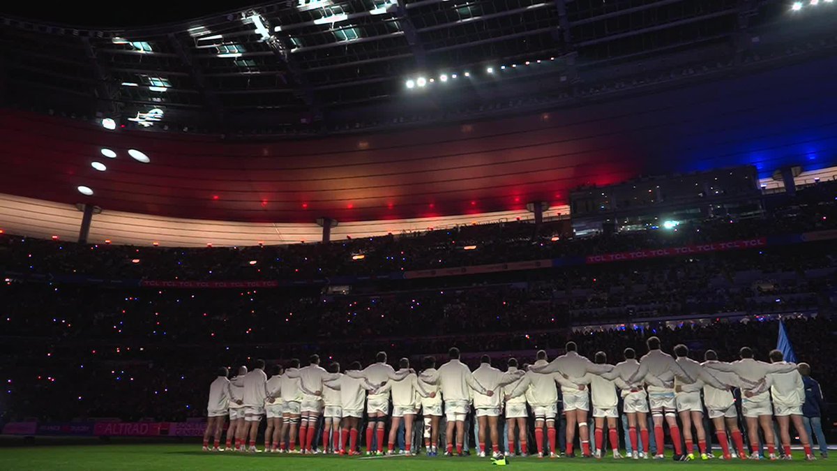 🇫🇷 Une Marseillaise phénoménale pour les 120 ans du Crunch 🔥 ➡️ Suivez le match en direct sur France TV 📺 #GreatnessM6N #Since1883 #FRAANG