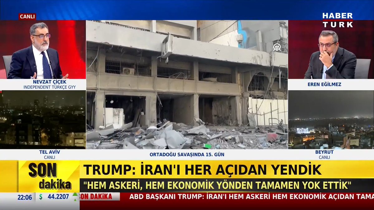 #SONDURUM - ABD-İsrail istediğini aldı mı? Netanyahu görüntüsü yapay zeka mı? Independent Türkçe Genel Yayın Yönetmeni Nevzat Çiçek #GerçekFikriNe'de yorumladı.