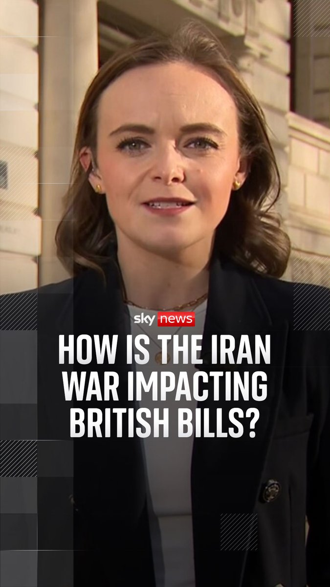 Sky News' political correspondent Lucy McDaid explains what the Iran conflict could mean for your household bills ⬇️ Read more 🔗