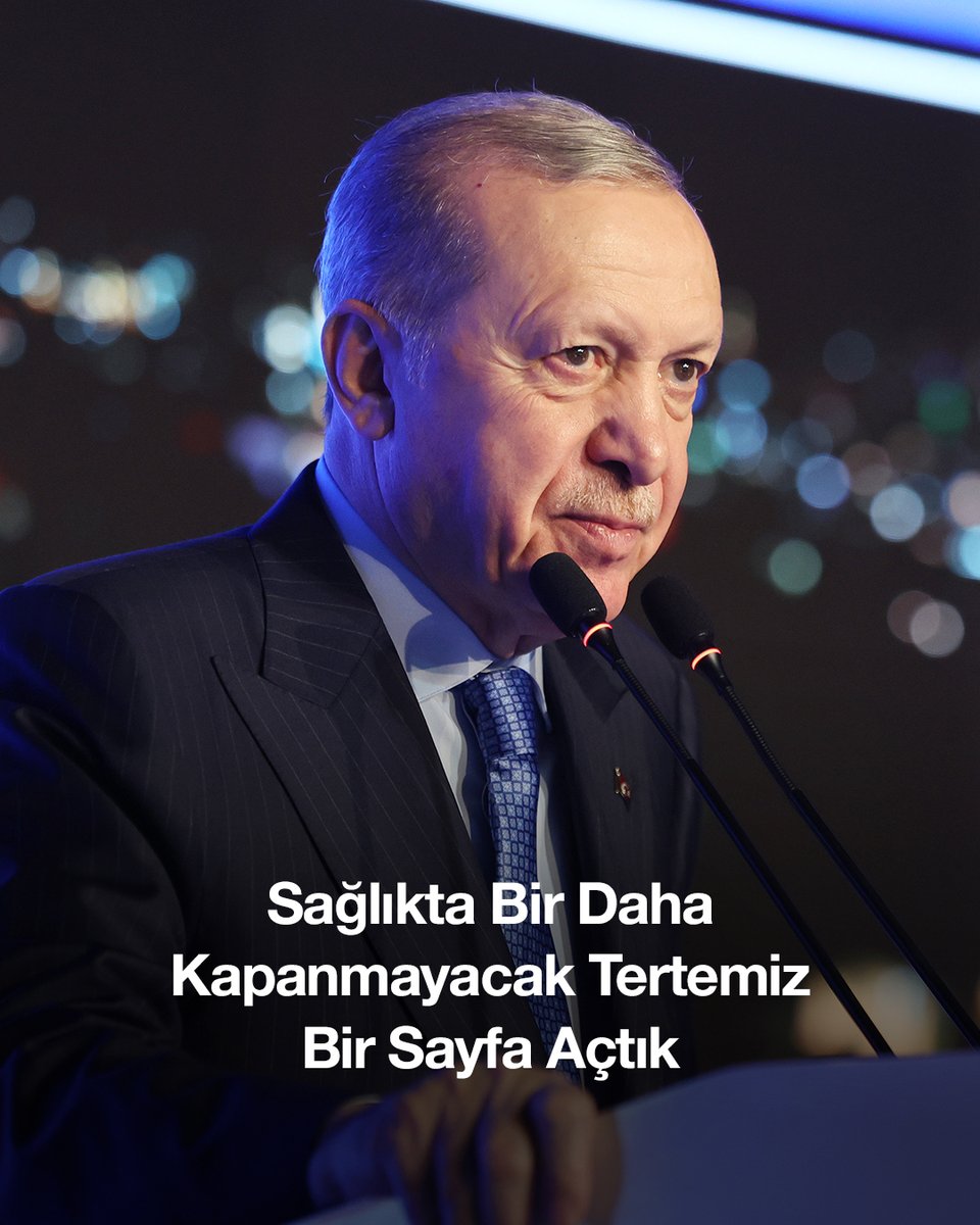 Yalnızca sağlık sistemini dönüştürmekle, yenilemekle, güçlendirmekle kalmadık. Aynı zamanda hizmet sunumundaki zihniyeti ve paradigmayı da değiştirerek sağlıkta bir daha asla kapanmayacak tertemiz bir sayfa açtık.