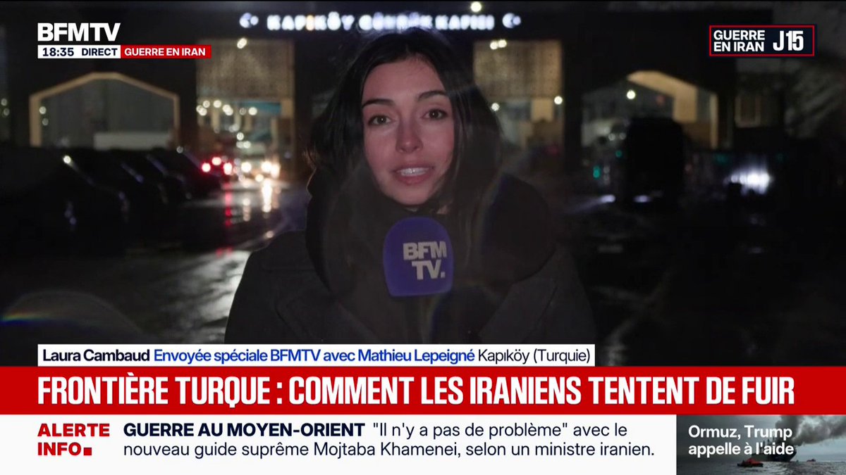 Regardez la puissante quenelle délivrée par un Iranien en direct sur BFMTV