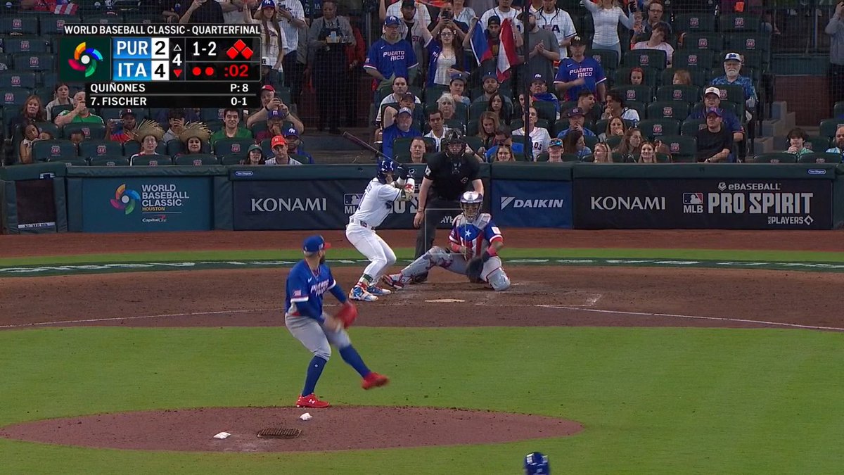 ANDREW FISCHER IS SPECIAL 🇮🇹 #WorldBaseballClassic