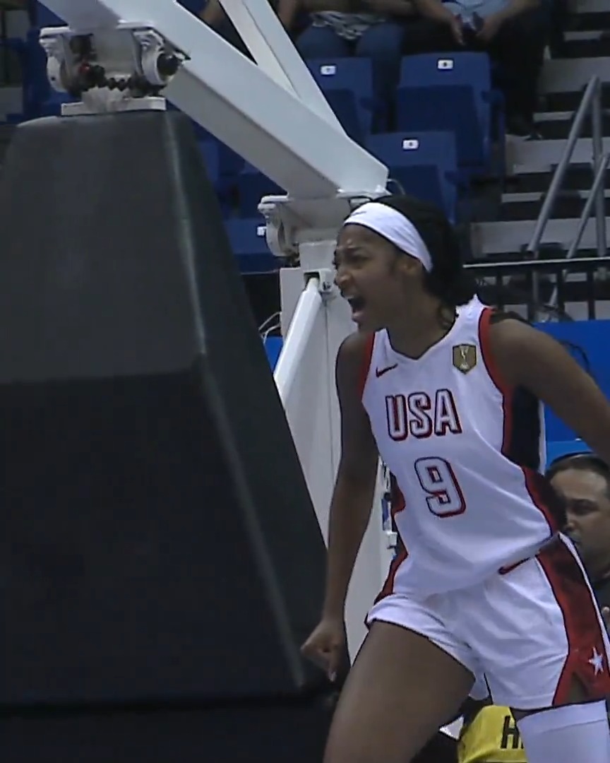 Angel Reese +1 TOUGHHHH!! 💪😤 #FIBAWWC x #WeOwnTheGame USA Basketball