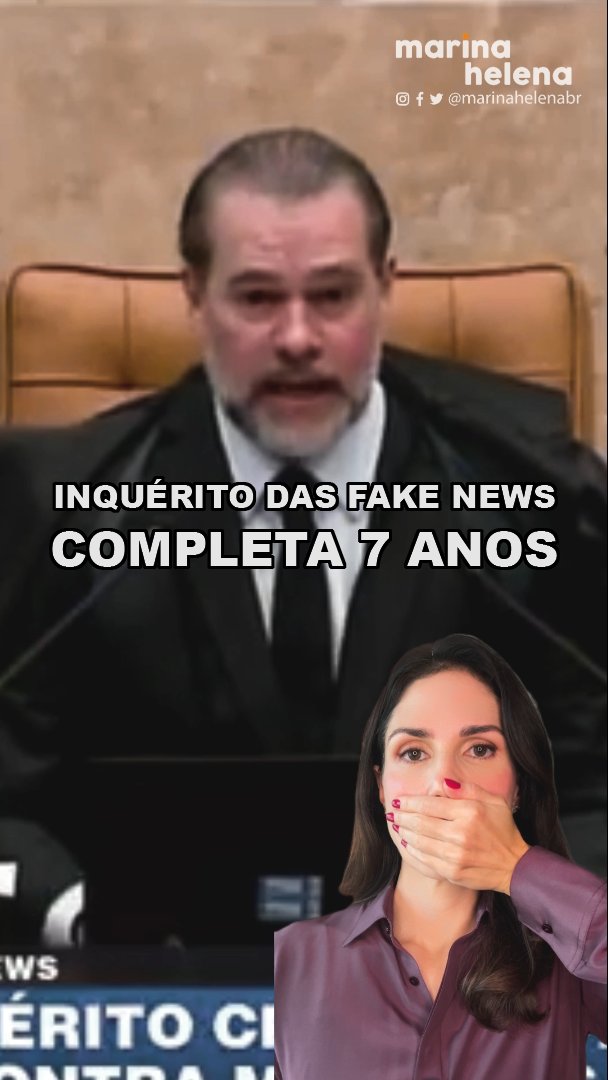 7 ANOS DO INQUÉRITO DAS FAKE NEWS. Sete anos de estado de exceção no Brasil.