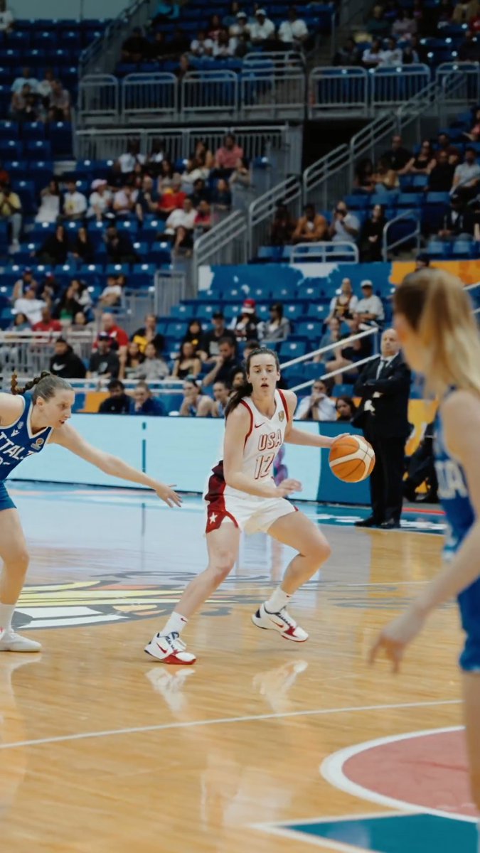 Caitlin Clark is poetry in motion 😍 #FIBAWWC x #WeOwnTheGame
