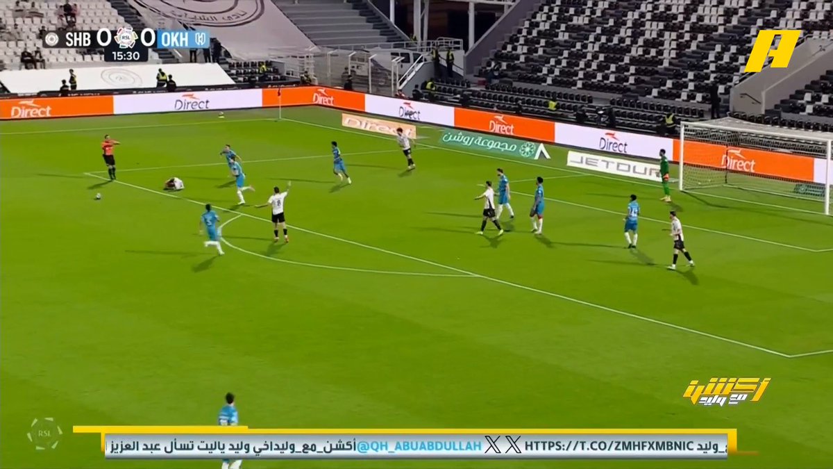 عن ركلة الجزاء المحتسبة للشباب أمام الأخدود محمد فودة: الحكم المفترض يحتسبها دون العودة للـ VAR لأنه قريب من الحالة سمير عثمان: ربما خالد الطريس فقد التركيز يجب أن يفوق لأنه ذاهب لكأس العالم #الشباب_الاخدود مجاناً على MBC شاهد برنامج #أكشن_مع_وليد يومياً الساعة 12:30 صباحآ بتوقيت السعودية على MBCAction لمتابعة البث المباشر