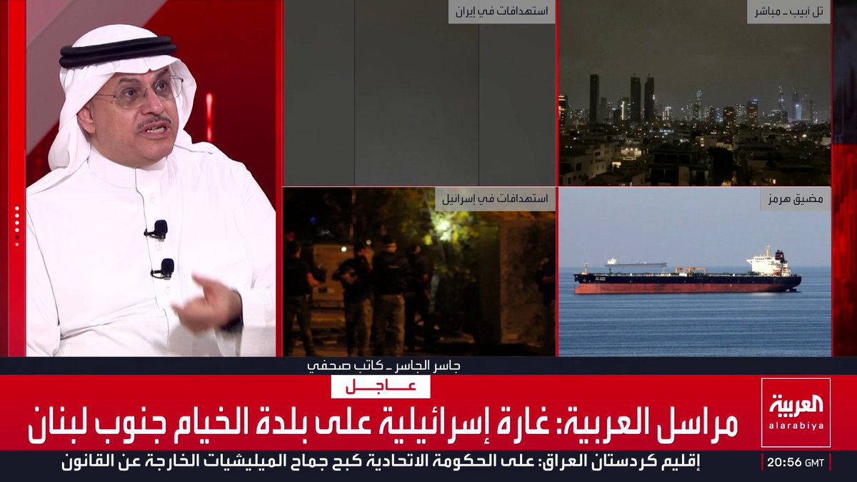 الكاتب الصحفي جاسر الجاسر: ليس من مصلحة إيران استفزاز دول الخليج.. والسعودية تملك خيارات متعددة للرد لكن لديها صبر المقتدر