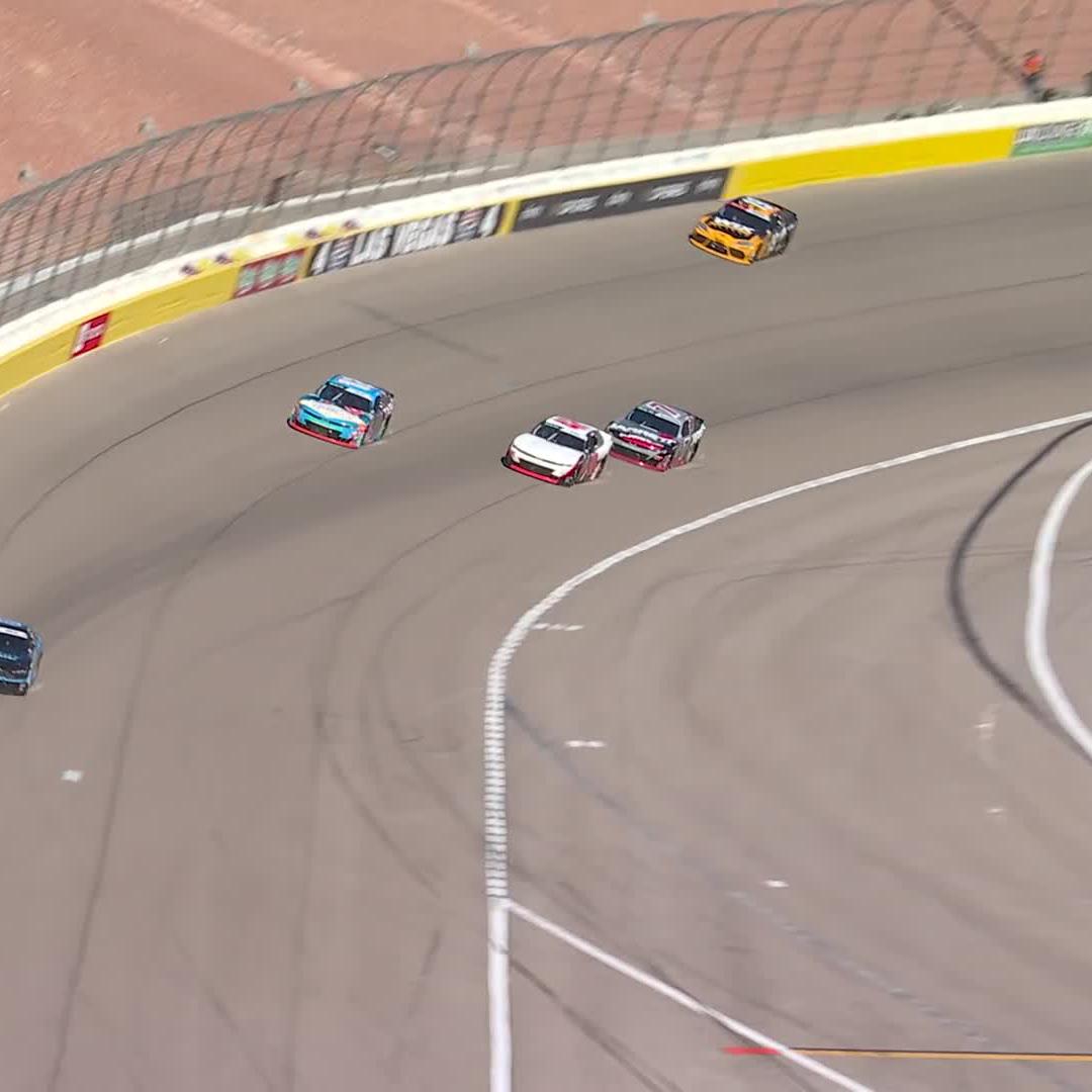 ✅ Stage 1 ✅ Stage 2 Justin Allgaier sweeps the opening two stages at Las Vegas Motor Speedway.